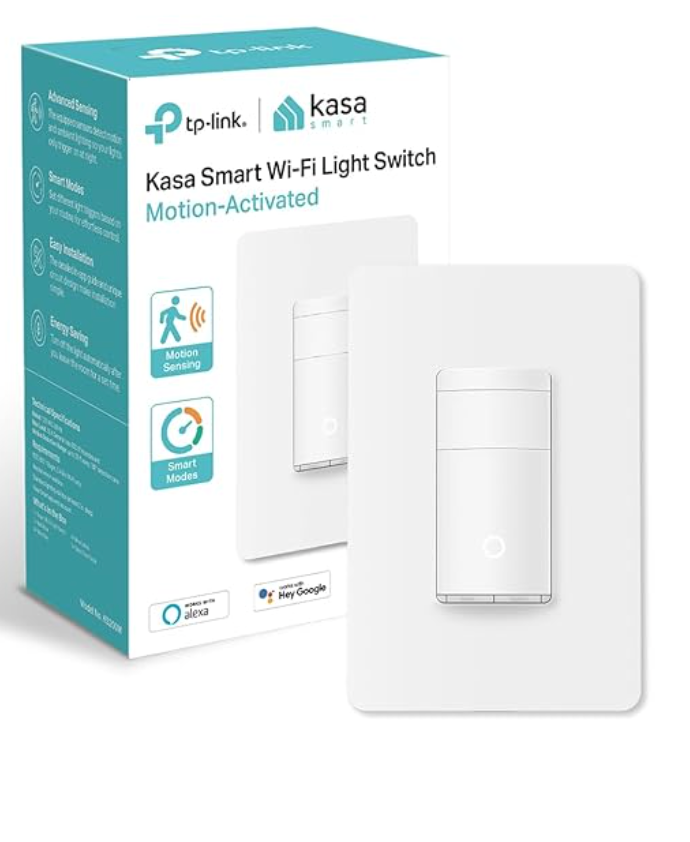 Dimmer switch, motion-activated